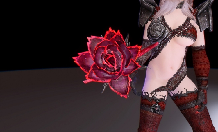 サングインな彼女：Merta Black Rose Armor UNP